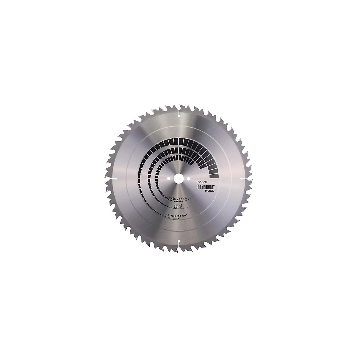 Kreissägeblatt AD 450mm Z.32 WZ Bohr.30mm Schnitt-B.3,8mm HM BOSCH