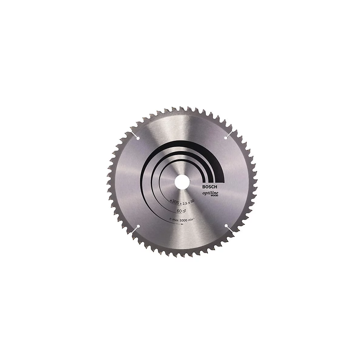 Kreissägeblatt Optiline Wood AD 305mm Z.60 WZ/N Bohr.30mm Schnitt-B.2,5mm