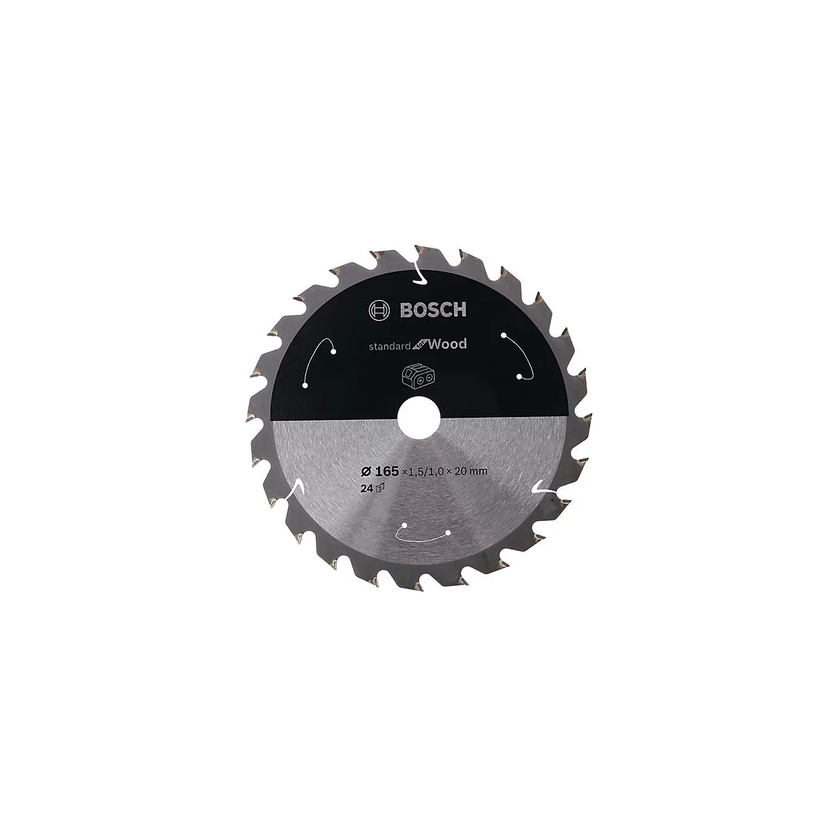 Kreissägeblatt Stand.for Wood AD 136mm Z.24 WZ Bohr.20mm Schnitt-B.1,5mm