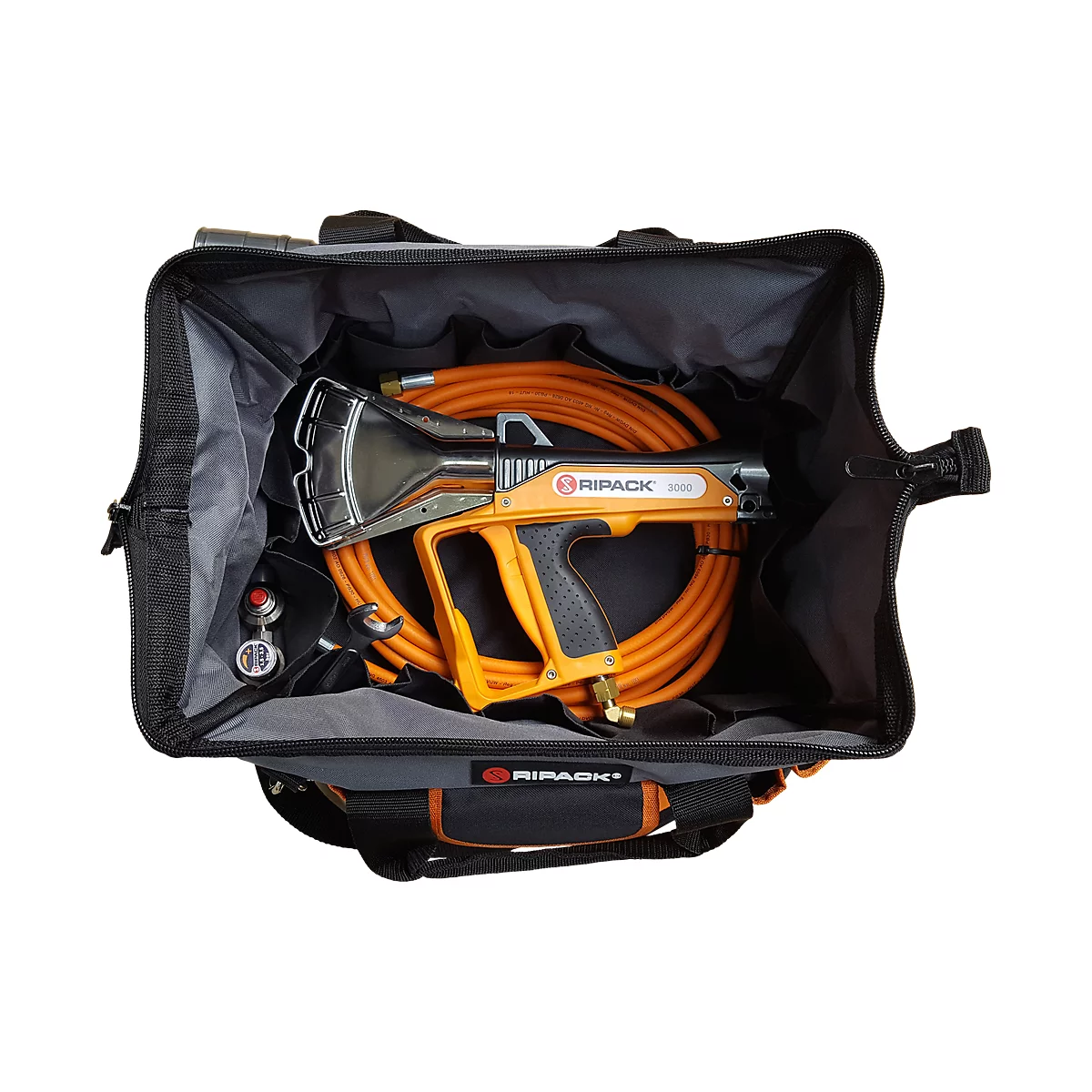 Krimppistool Ripack 3000, met transporttas