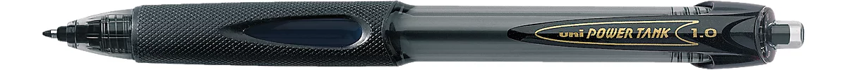 Kugelschreiber Power Tank, schwarz, 12 Stück