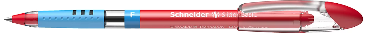 Kugelschreiber SCHNEIDER slider M, rot, 10 Stück