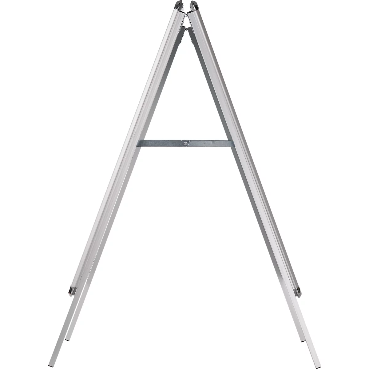 Kundenstopper, Format A1, beidseitig nutzbar, Antireflex-Folie, wetterfest, B 639 x T 700 x H 1120 mm, ohne Plakat