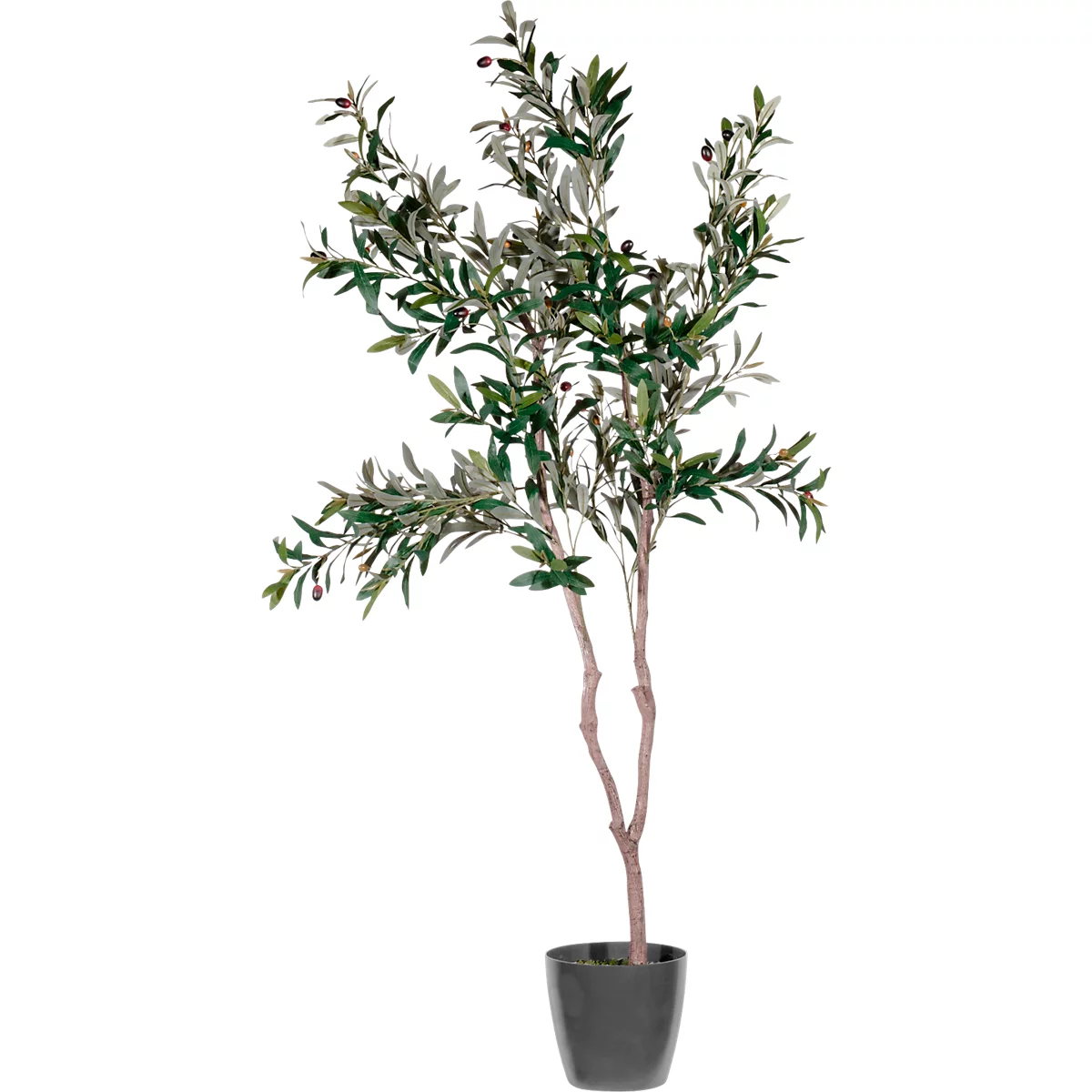 Kunstpflanze meet® by Paperflow Olivenbaum, inkl. Kunststoff-Topf, H 1550 mm, Polyester/PE