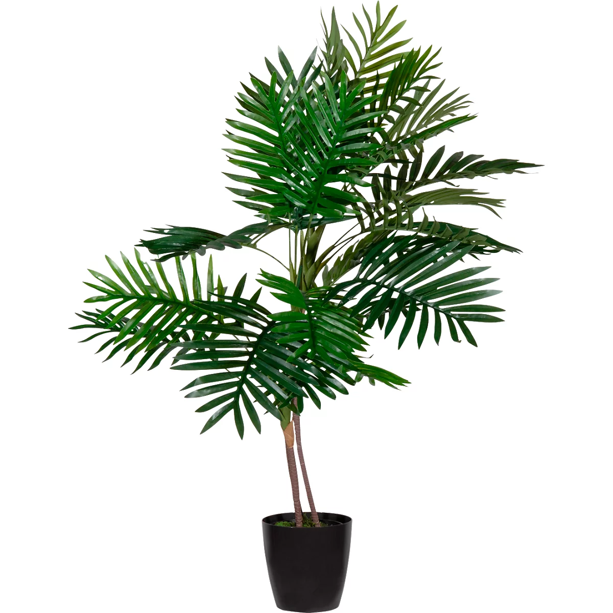 Kunstpflanze meet® by Paperflow Palme, inkl. Kunststoff-Topf, H 1150 mm, PEVA