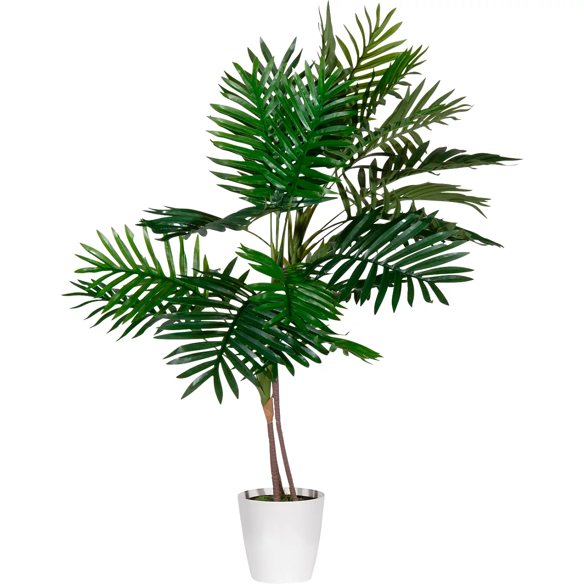 Kunstpflanze meet® by Paperflow Palme, inkl. Kunststoff-Topf, H 1150 mm, PEVA