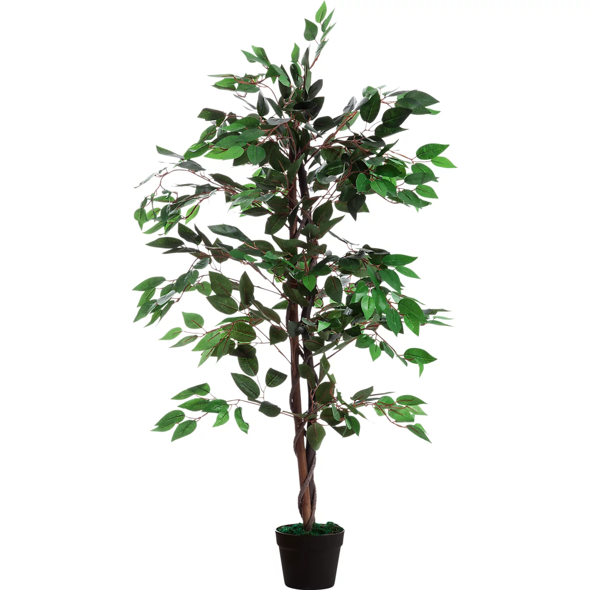 Kunstplant meet® by Paperflow vijgenboom, incl. kunststof pot, h 1200 mm, polyester/hout