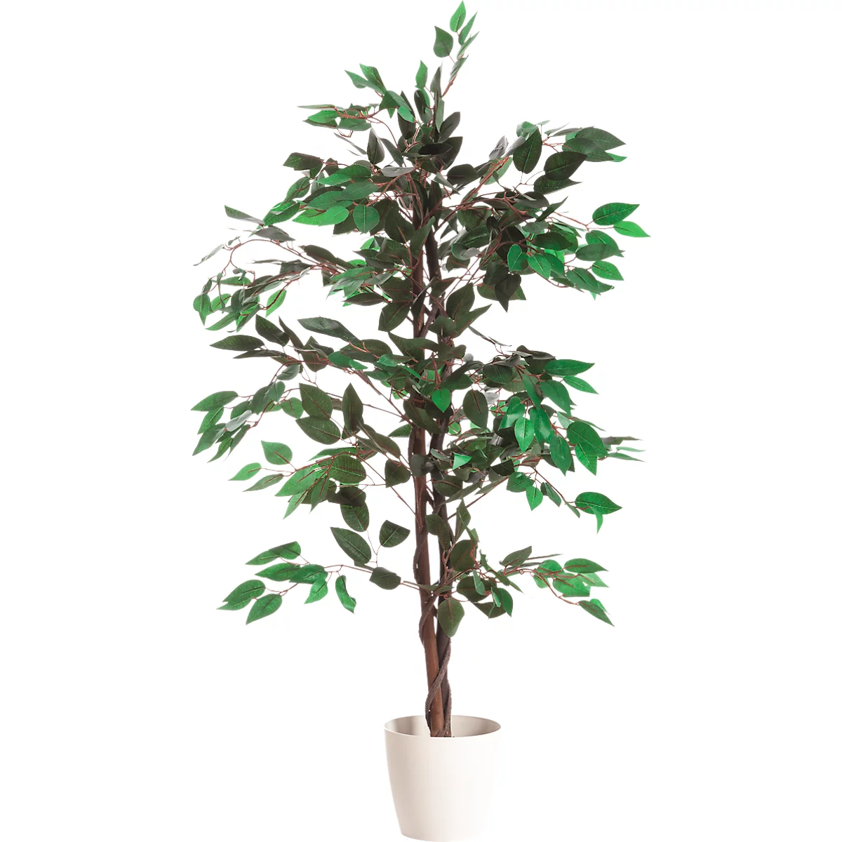 Kunstplant meet® by Paperflow vijgenboom, incl. kunststof pot, h 1200 mm, polyester/hout