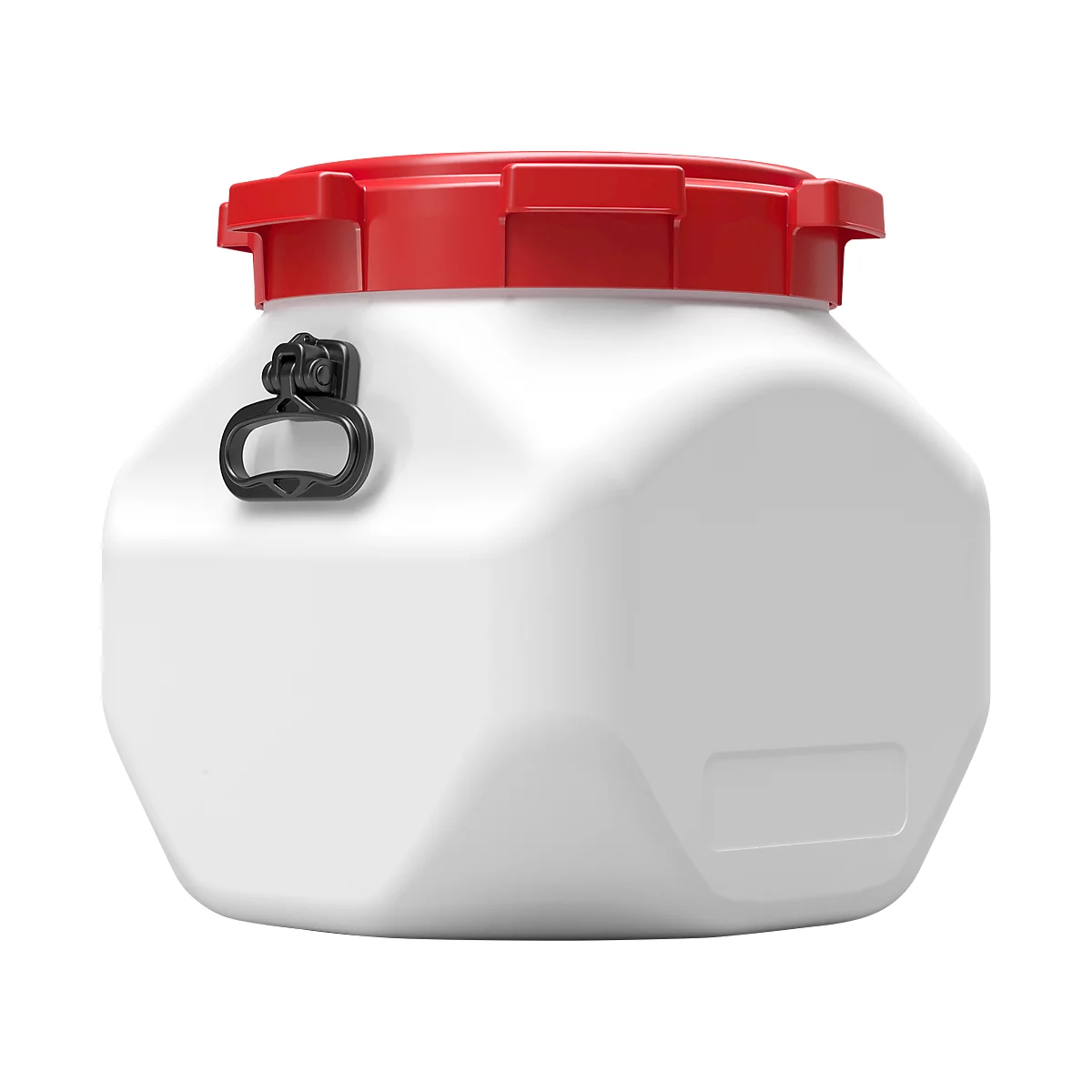 Kunststof vat CurTec, vierkant, met schroefdop, HDPE, waterdicht, 40 l
