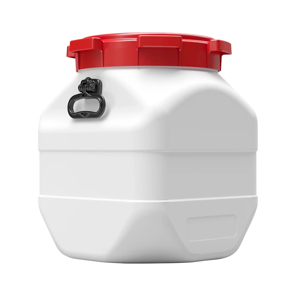 Kunststof vat CurTec, vierkant, met schroefdop, HDPE, waterdicht, 50 l