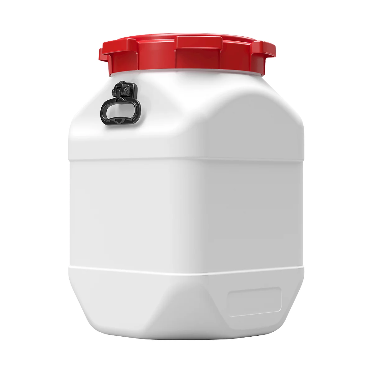 Kunststof vat CurTec, vierkant, met schroefdop, HDPE, waterdicht, 66 l