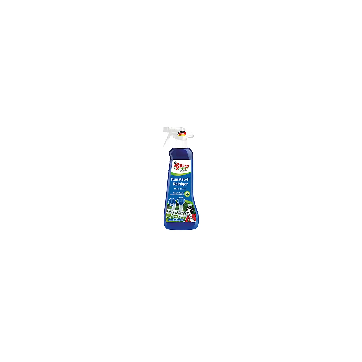 Kunststoffreiniger POLIBOY, gegen Schmutz, Fett und Staub, mit Orangenduft, 500 ml