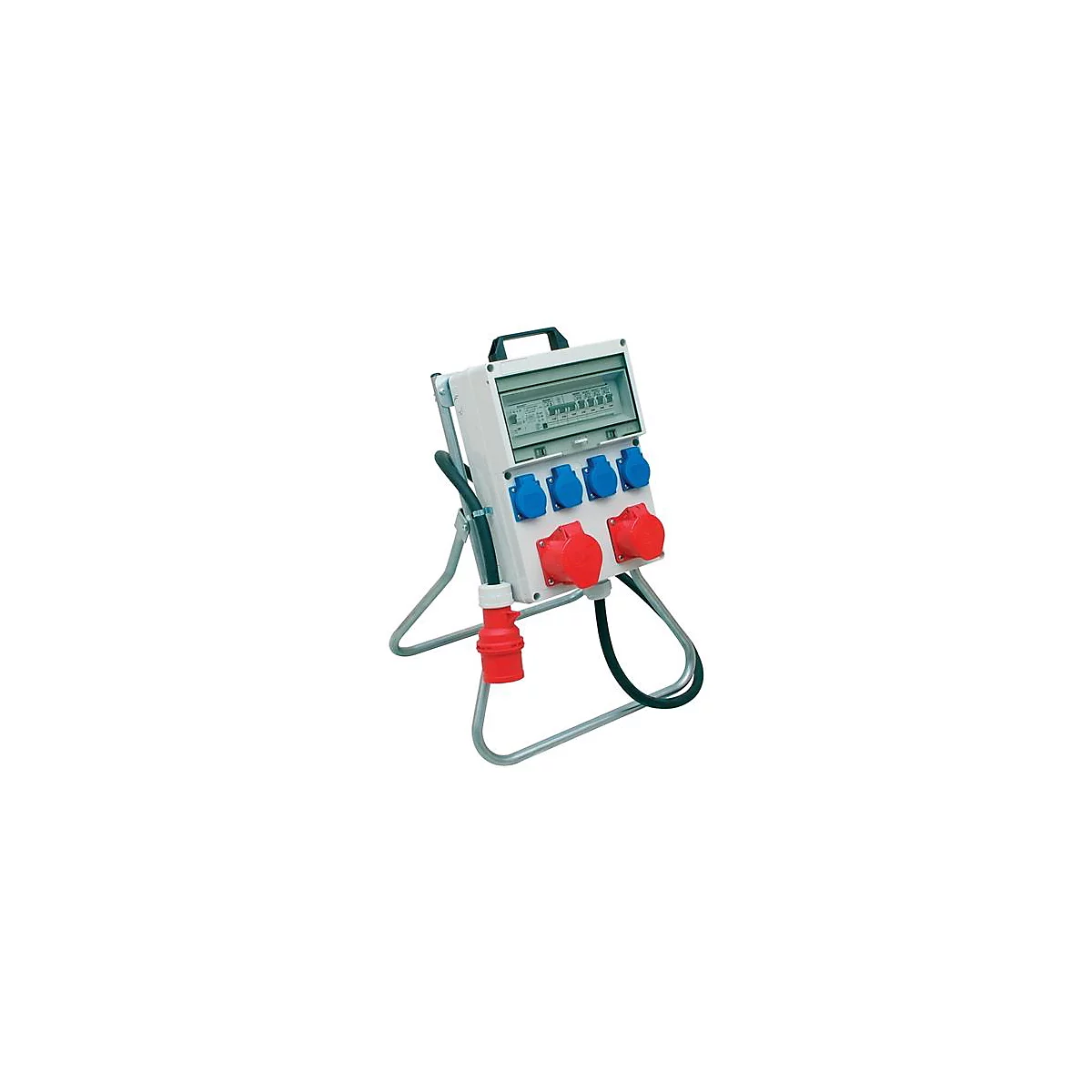 Kunststoffstandstromverte iler CEE-32 A,5-polig 1xCEE 32 A,1xCEE 16