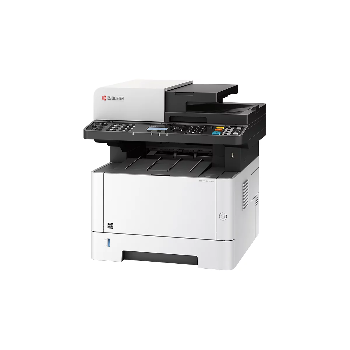 KYOCERA ECOSYS M2635dn, 35 Seiten/Min. Schwarzweiß, Hi-Speed USB 2.0, mit Fax