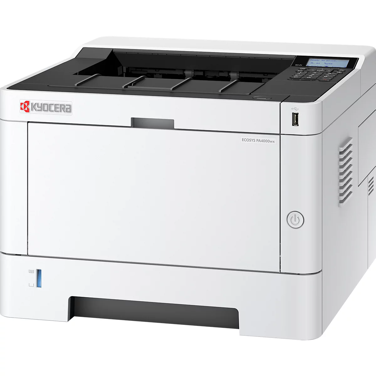 Kyocera ECOSYS PA4000wx laserprinter, zwart-wit, USB/LAN/WLAN/SD-kaart, auto duplex/mobiel printen, tot A4, incl. toner