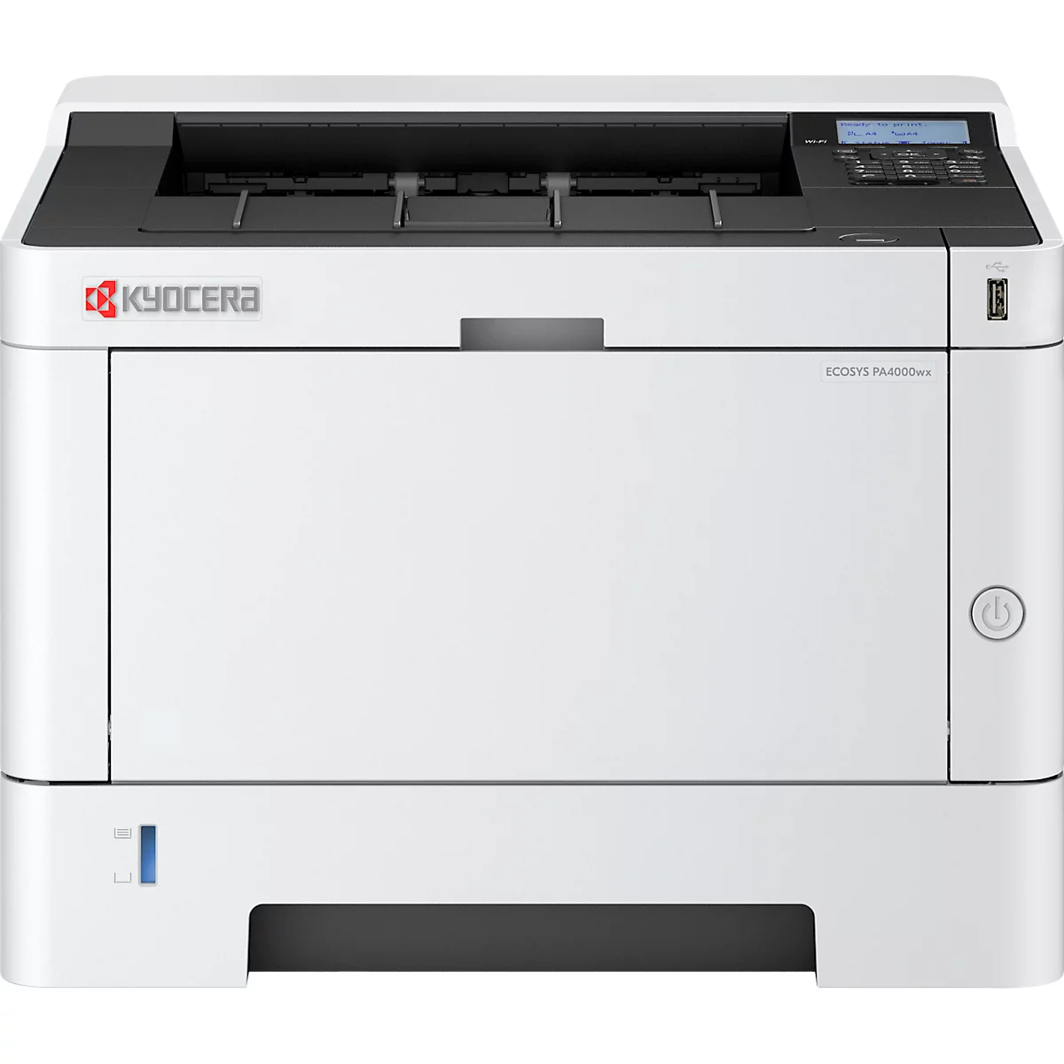 Kyocera ECOSYS PA4000wx laserprinter, zwart-wit, USB/LAN/WLAN/SD-kaart, auto duplex/mobiel printen, tot A4, incl. toner