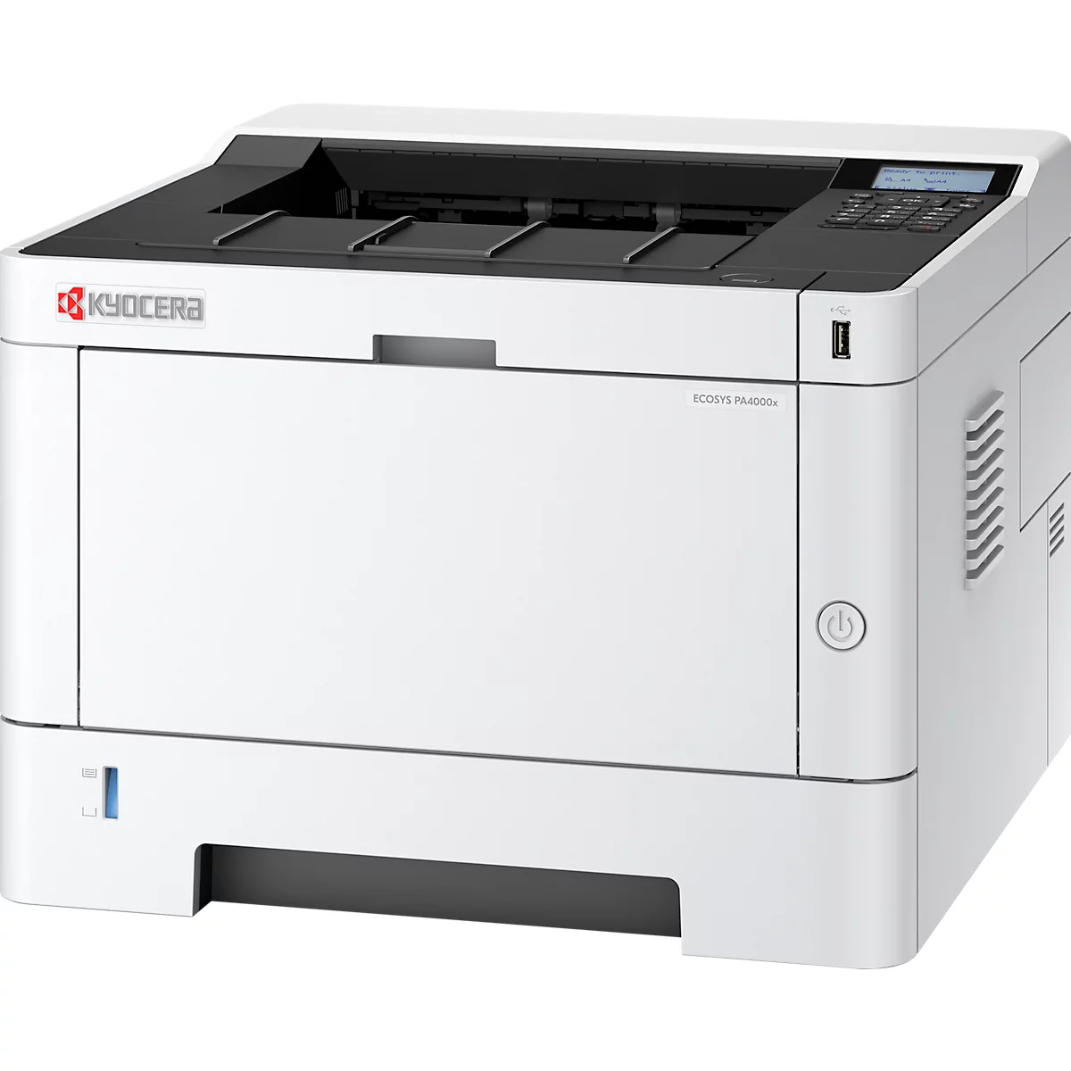 Kyocera ECOSYS PA4000x laserprinter, zwart-wit, USB/LAN/SD-kaart, automatisch duplex/mobiel printen, tot A4, incl. toner