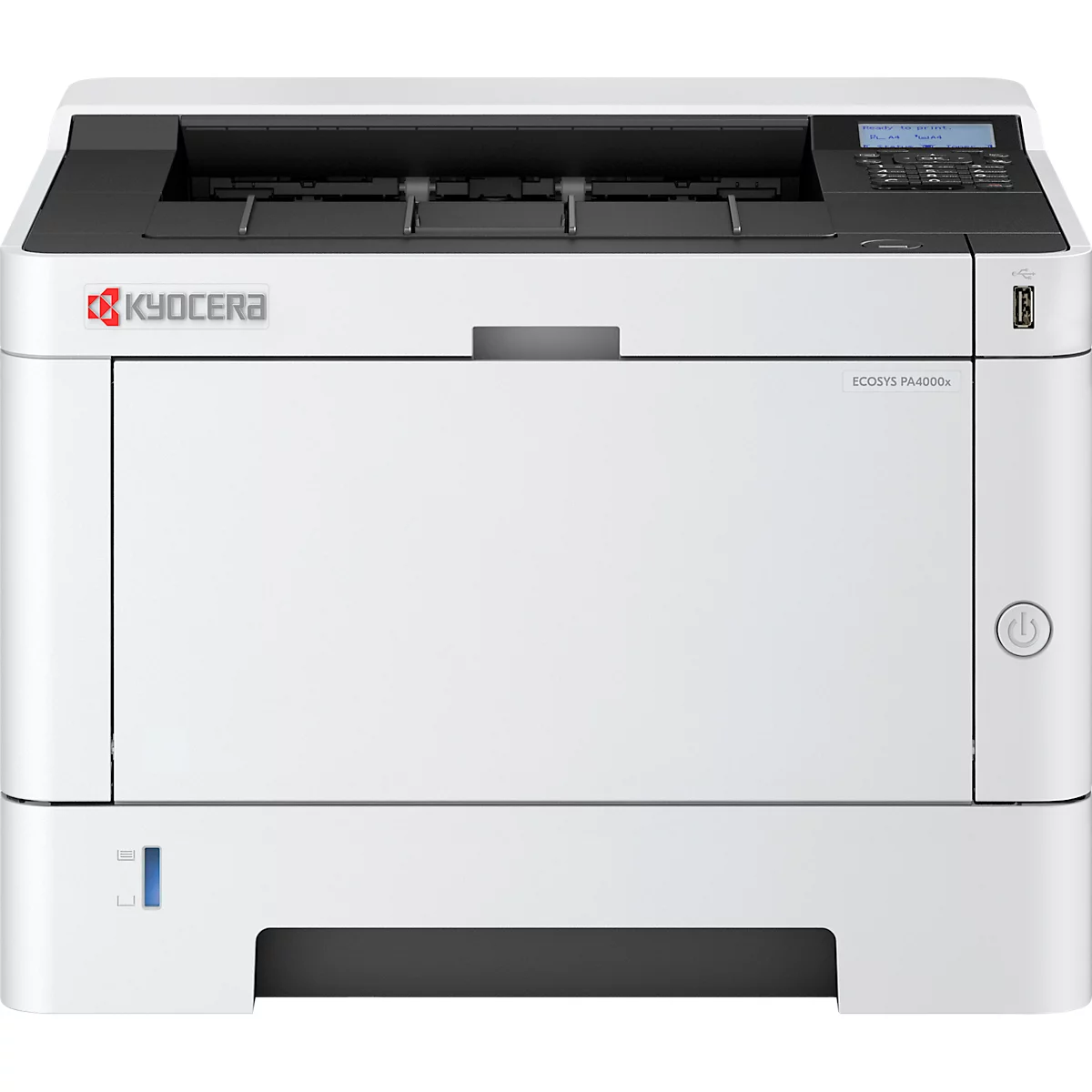 Kyocera ECOSYS PA4000x laserprinter, zwart-wit, USB/LAN/SD-kaart, automatisch duplex/mobiel printen, tot A4, incl. toner