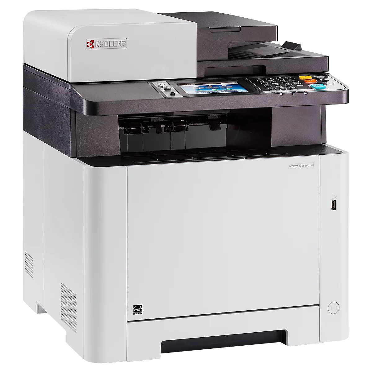 Kyocera Farblaser-Multifunktionssystem ECOSYS M5526cdw, Allrounder für Unternehmen