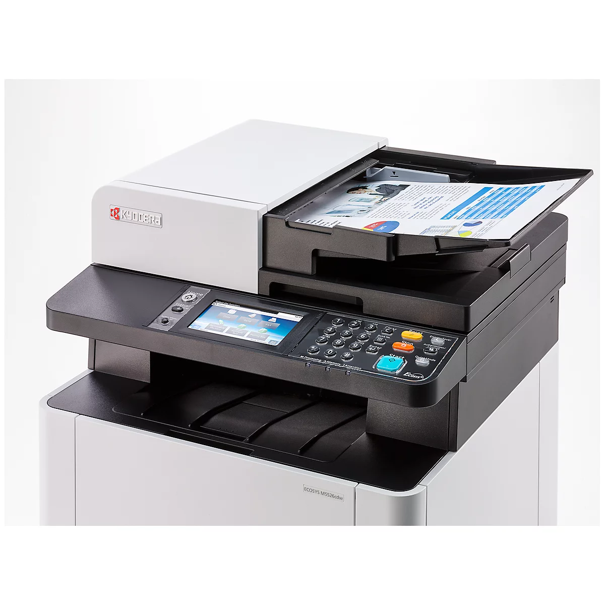 Kyocera Farblaser-Multifunktionssystem ECOSYS M5526cdw, Allrounder für Unternehmen