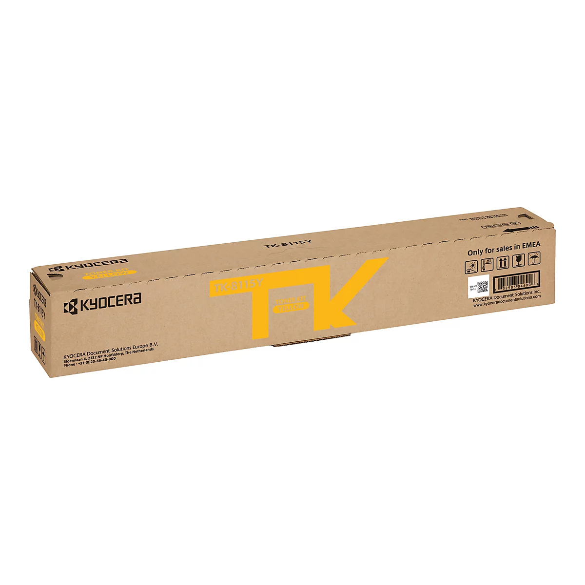 Kyocera TK 8115Y - jaune - original - cartouche de toner