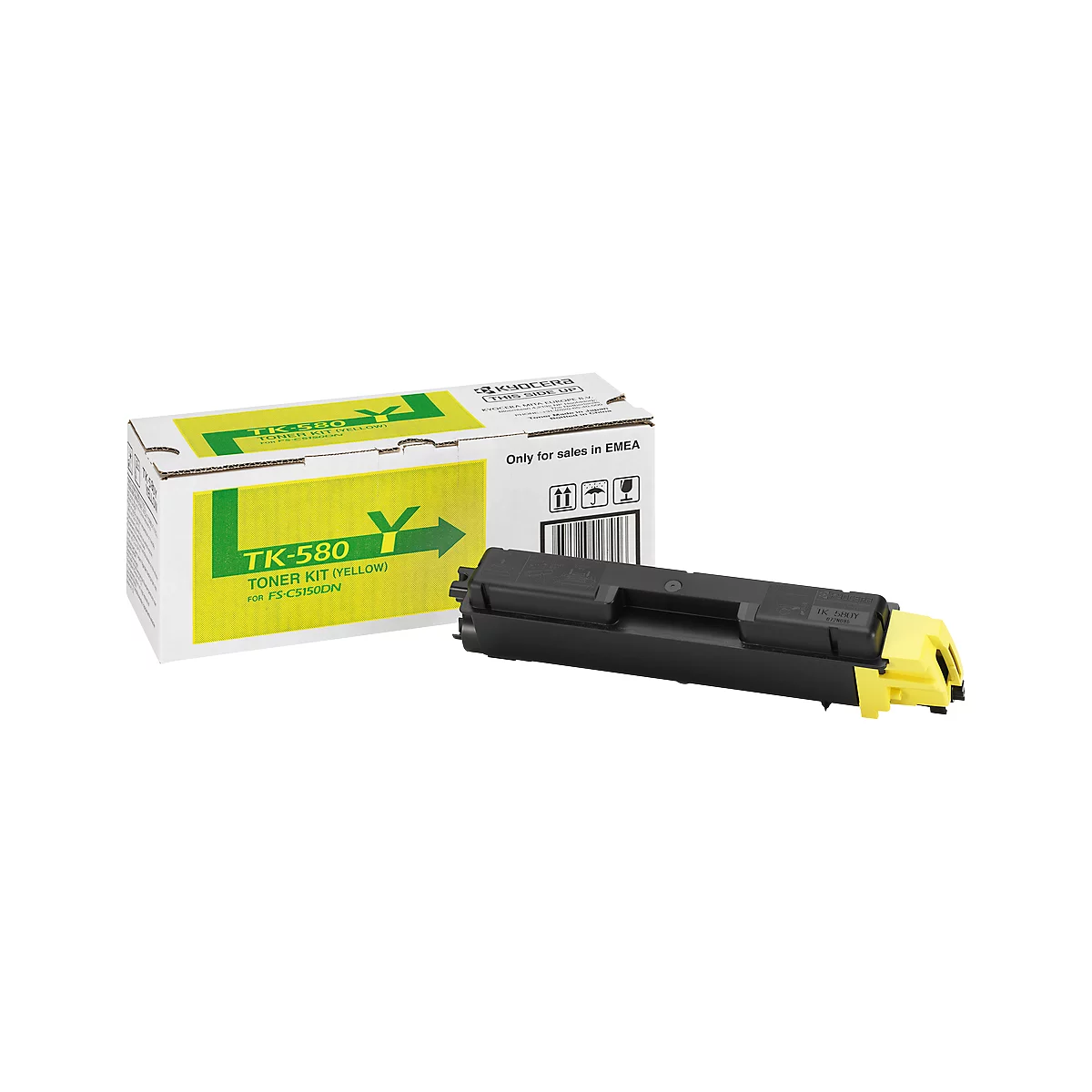 KYOCERA TK580Y tonercassette geel