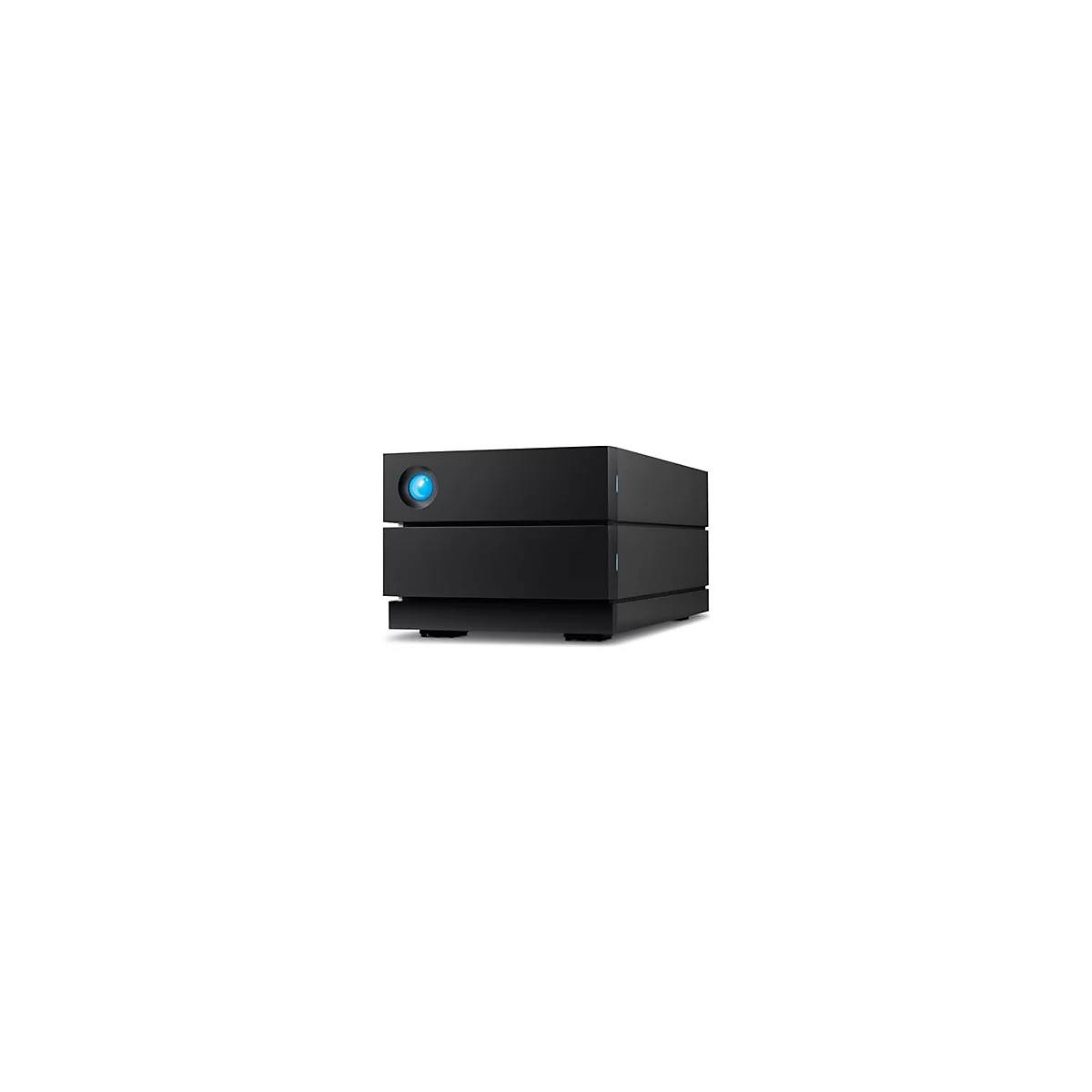 LaCie 2big RAID STHJ48000800 - Festplatten-Array - 48 TB - 2 Schächte (SATA-600) - HDD 24 TB x 2 - USB 3.2 Gen 2 (extern)