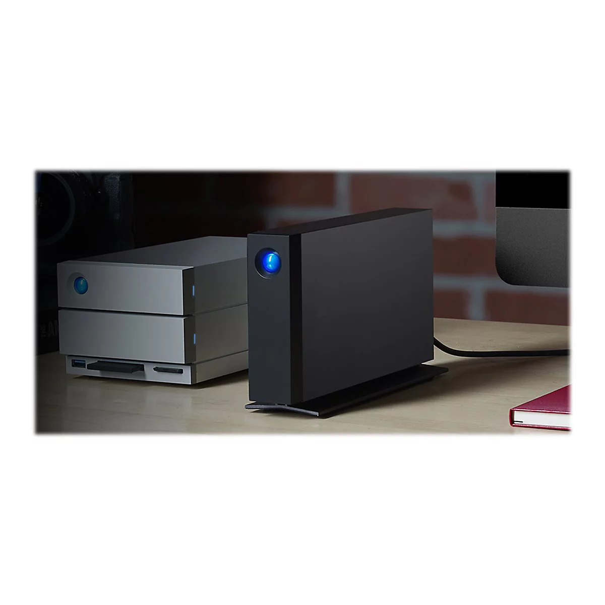 LaCie d2 Professional STHA10000800 - Festplatte - 10 TB - extern (Stationär) - USB 3.1 (USB-C Steckverbinder) - mit Seagate Rescue Data Recovery