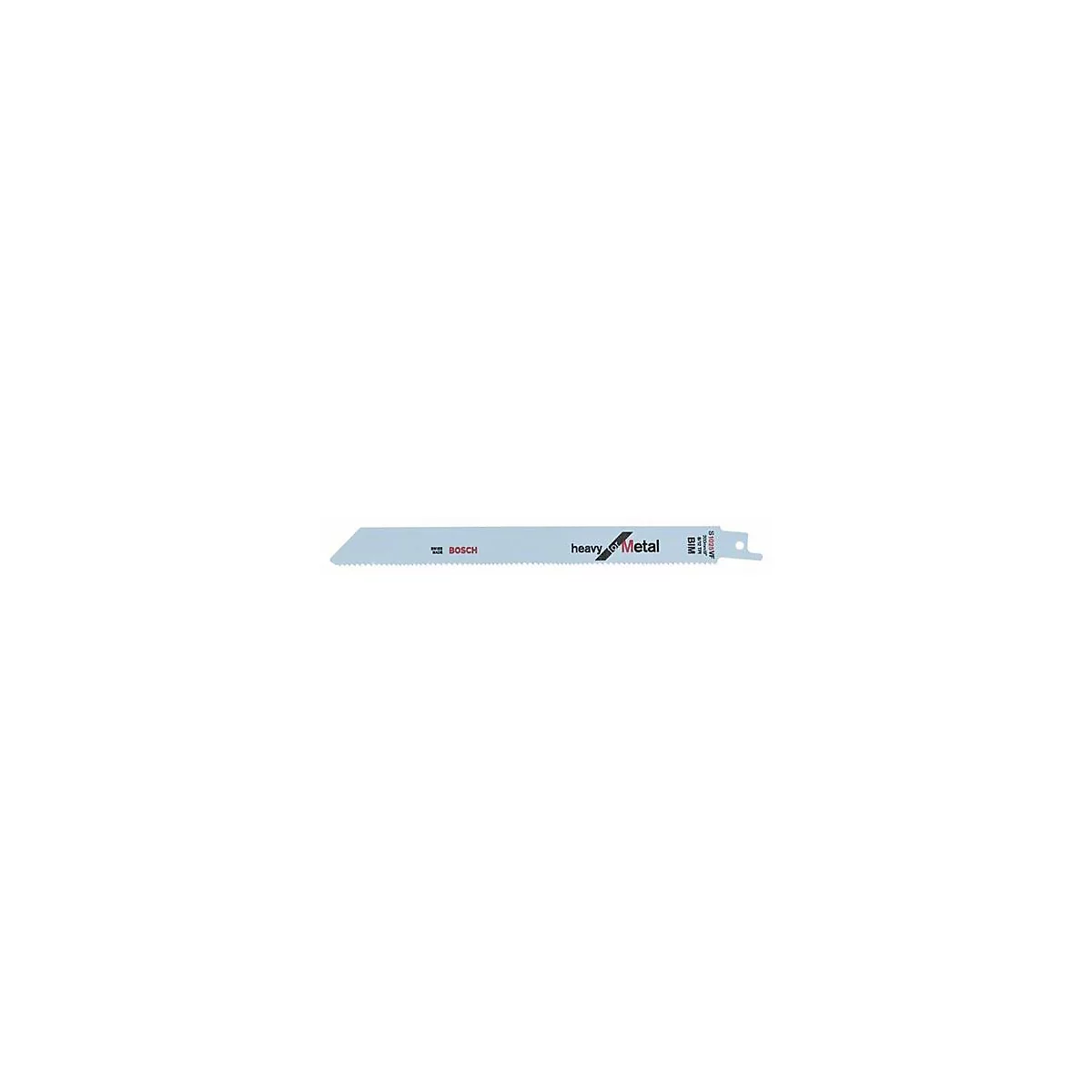 Lame de scie sabre S 1025 VF L.200mm l.19mm TPI 10-14 1,8-2,6mm à denture variable 5