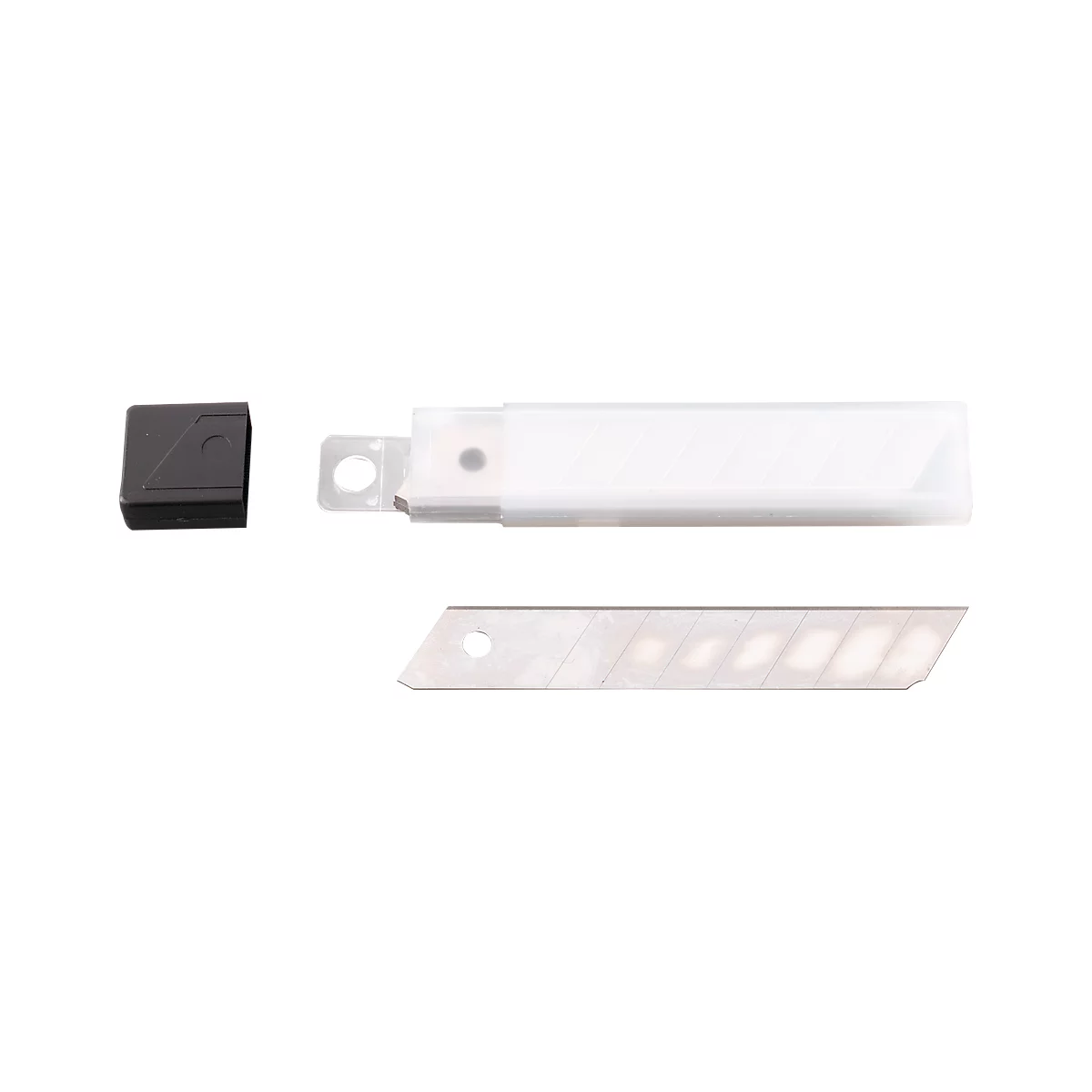 Lames de rechange, pour cutter, 9 mm, 10 p.