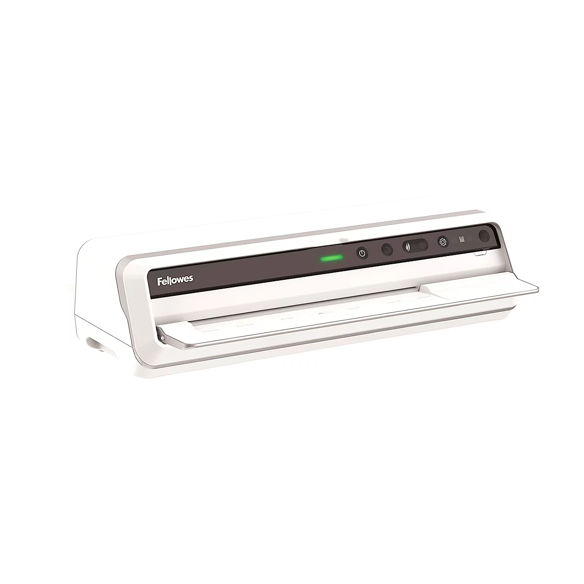 Laminiergerät Fellowes® Venus A3, bis A3, für Folienstärke bis 250 μ, 2180 mm/min, Auto-Rücklauf, Aufwärmzeit 30 sek-1 min, mit 10 Folien, silber-weiß