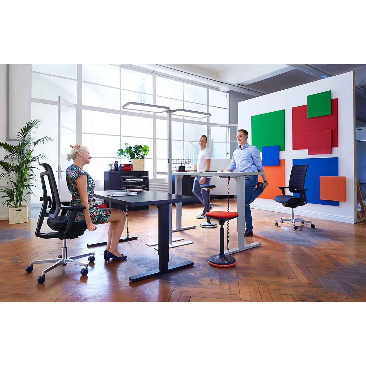 Lampadaire LED Butler DUO