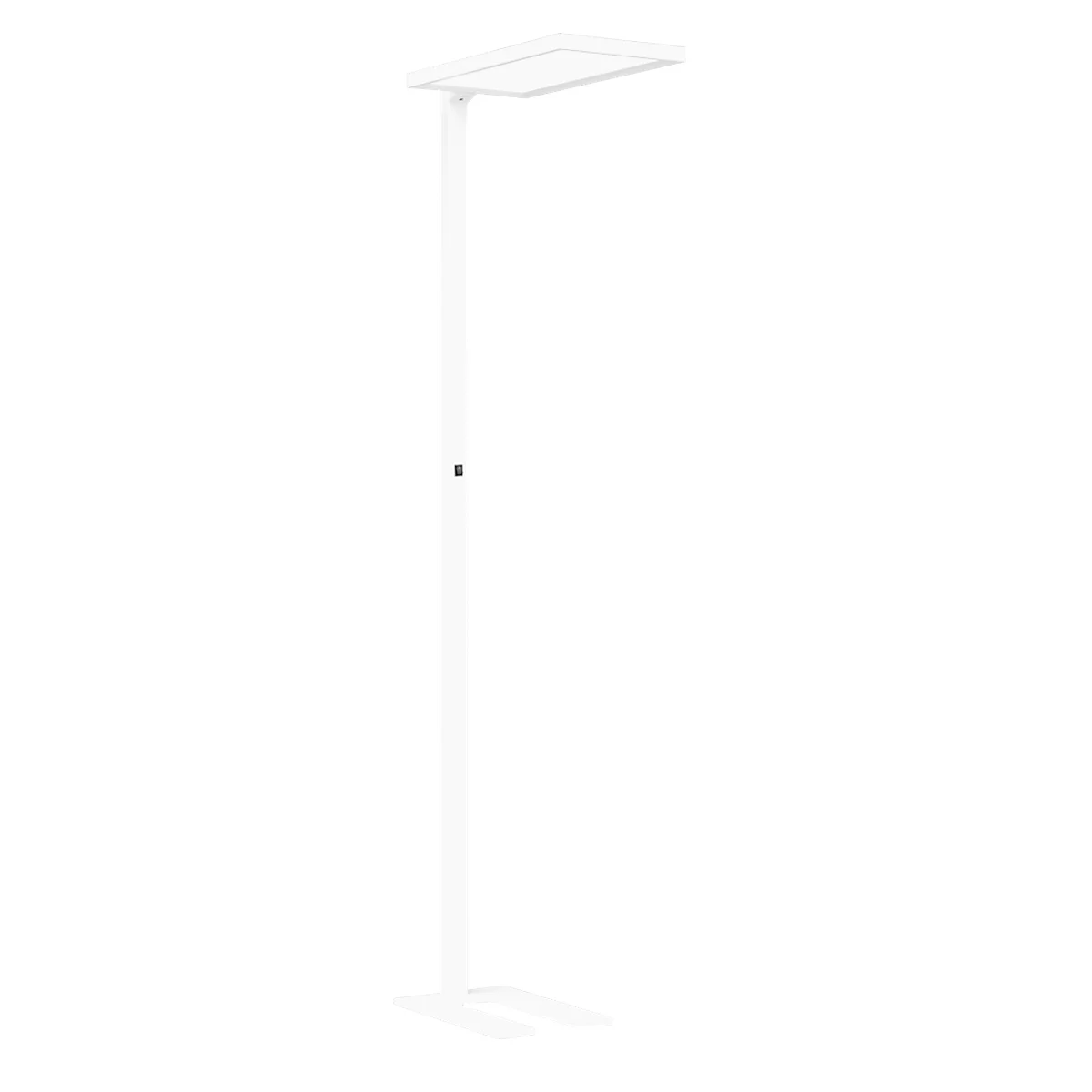 Lampadaire LED FRISCH-Licht® STL, 80 W, 10000 lm, 4000 K, lumière directe/indirecte, variateur tactile &amp; fonction mémoire, IP20, blanc