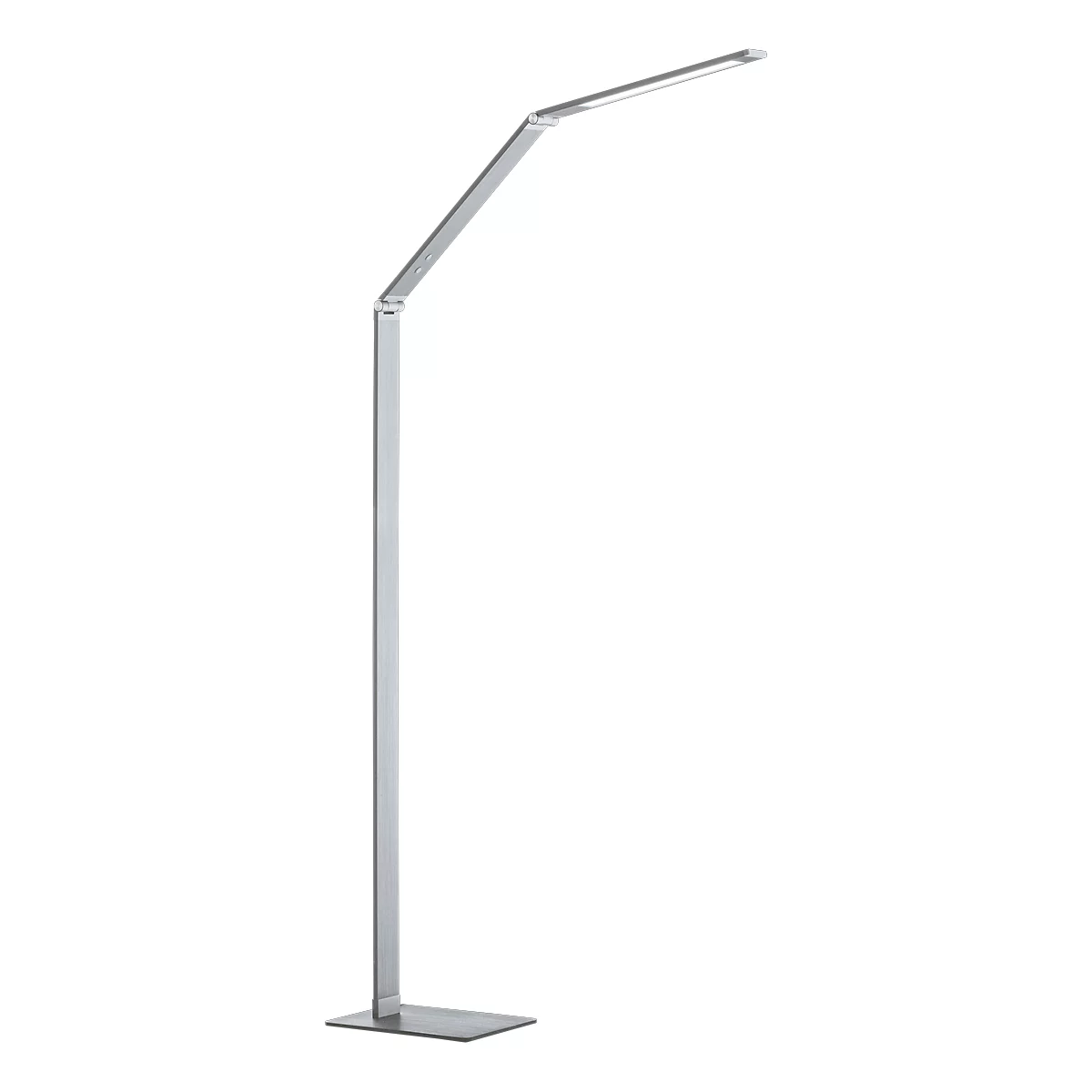 Lampadaire LED Geri, en aluminium, intensité lumineuse réglable sur 3 niveaux, durée d'éclairage env. 30 000 h, naturel