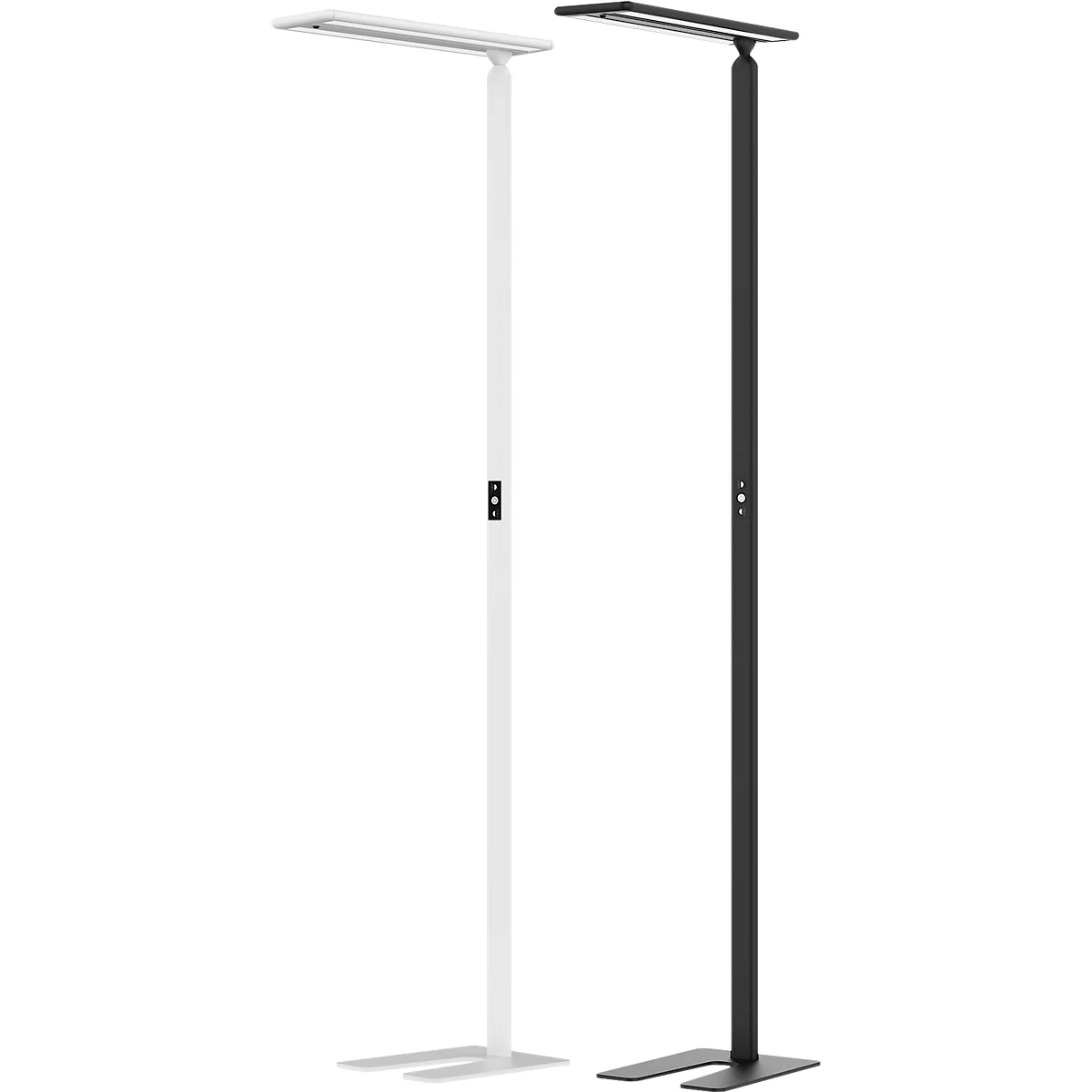 Lampadaire LED Hansa Larimar, réglable &amp; orientable, classe d'efficacité énergétique E, 81 lumens, 4000 K, H 1997 mm, blanc