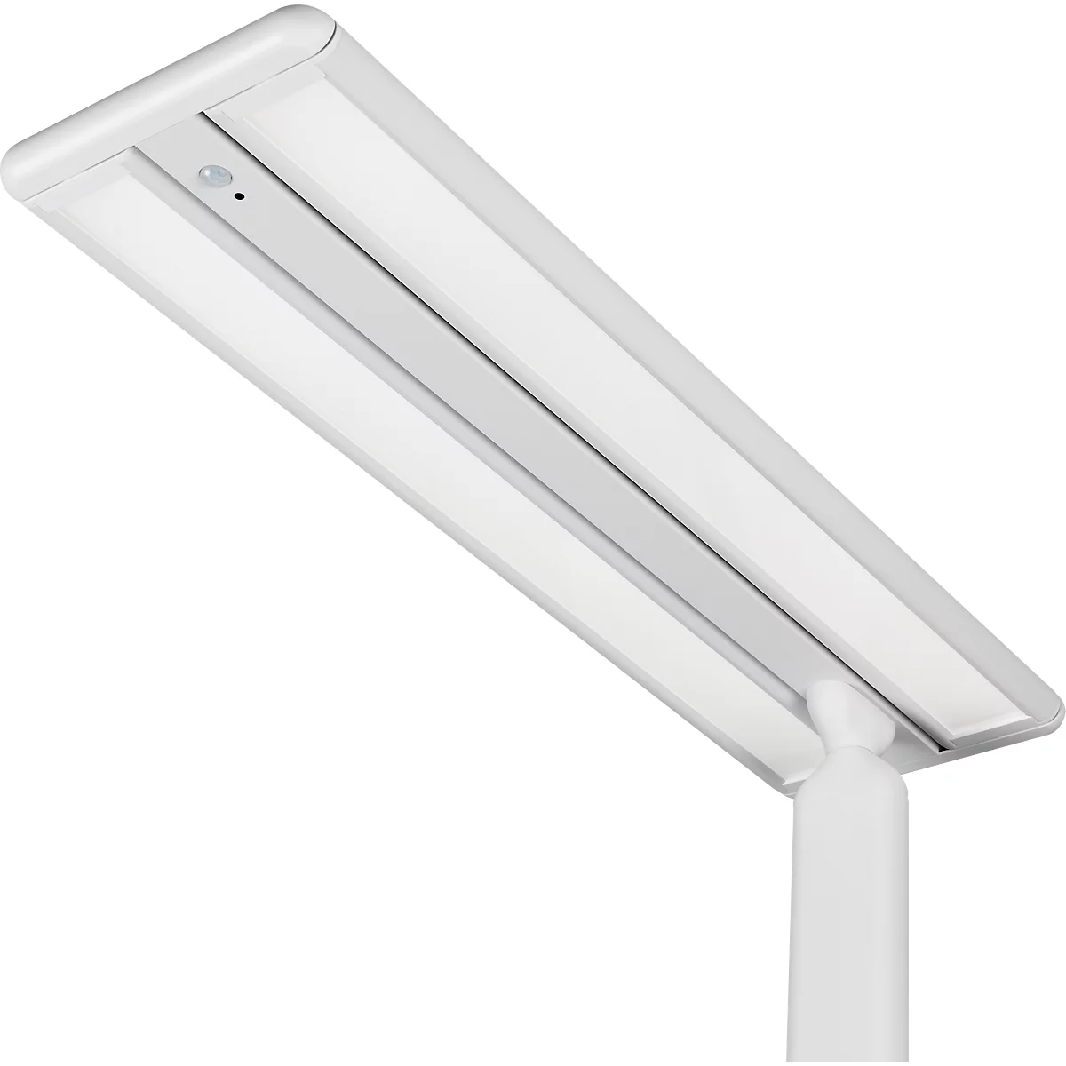 Lampadaire LED Hansa Larimar, réglable &amp; orientable, classe d'efficacité énergétique E, 81 lumens, 4000 K, H 1997 mm, blanc