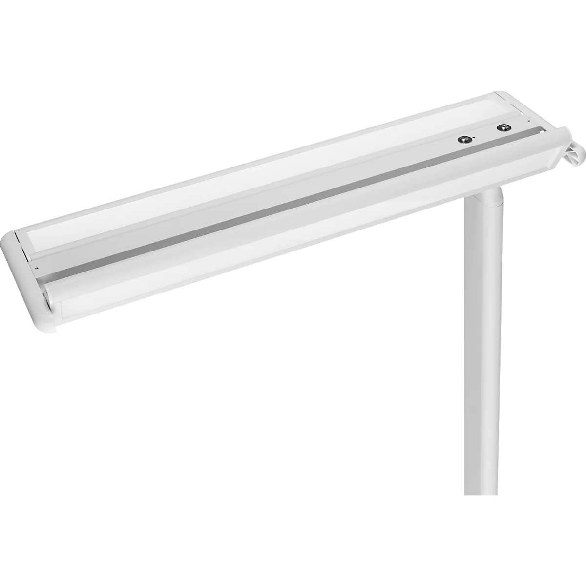 Lampadaire LED Hansa Larimar, réglable &amp; orientable, classe d'efficacité énergétique E, 81 lumens, 4000 K, H 1997 mm, blanc