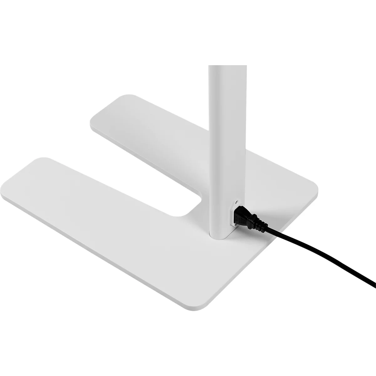 Lampadaire LED Hansa Larimar, réglable &amp; orientable, classe d'efficacité énergétique E, 81 lumens, 4000 K, H 1997 mm, blanc