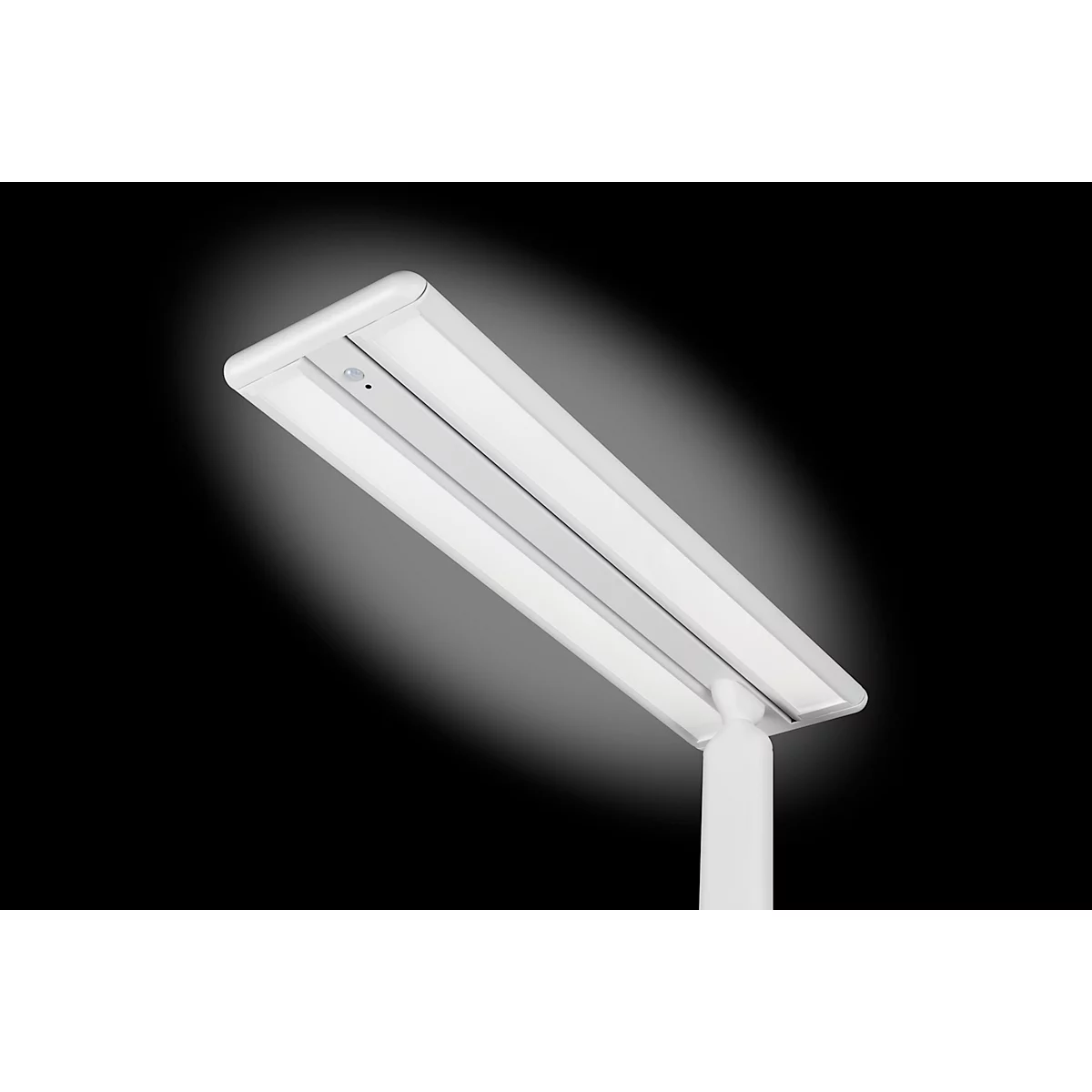 Lampadaire LED Hansa Larimar, réglable &amp; orientable, classe d'efficacité énergétique E, 81 lumens, 4000 K, H 1997 mm, blanc
