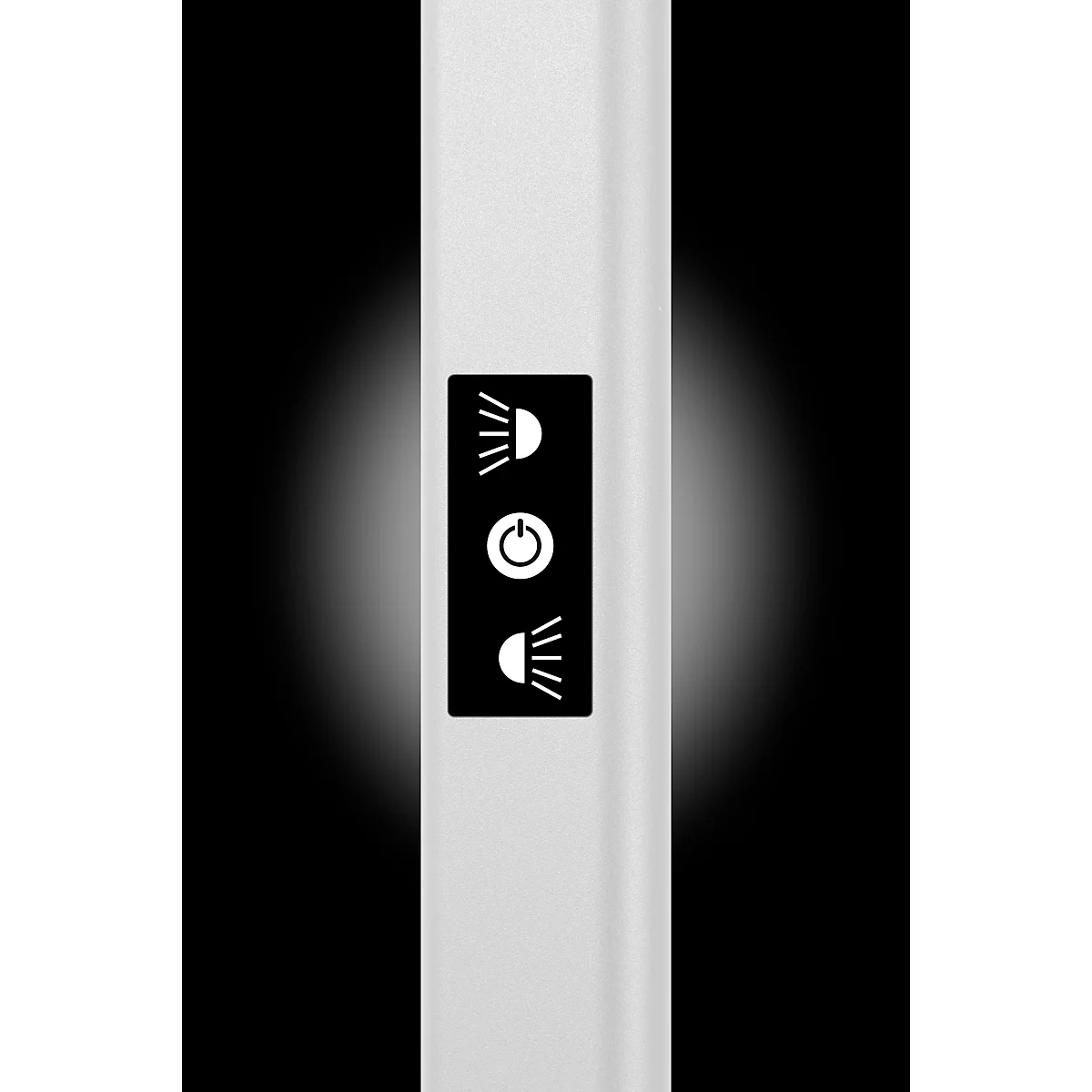 Lampadaire LED Hansa Larimar, réglable &amp; orientable, classe d'efficacité énergétique E, 81 lumens, 4000 K, H 1997 mm, blanc