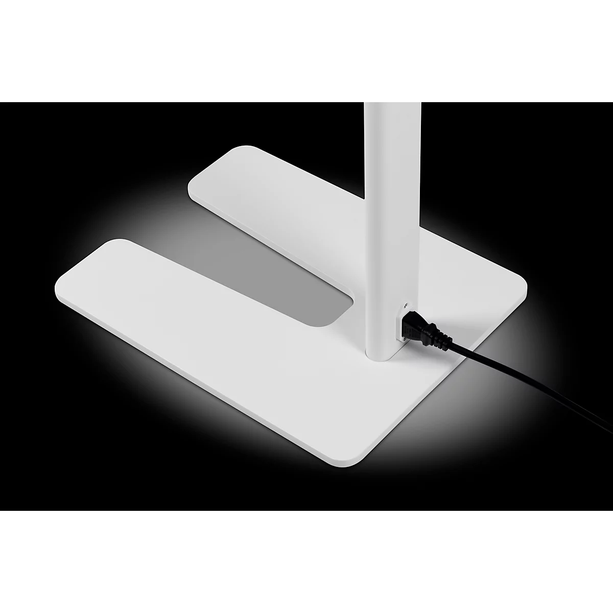 Lampadaire LED Hansa Larimar, réglable &amp; orientable, classe d'efficacité énergétique E, 81 lumens, 4000 K, H 1997 mm, blanc