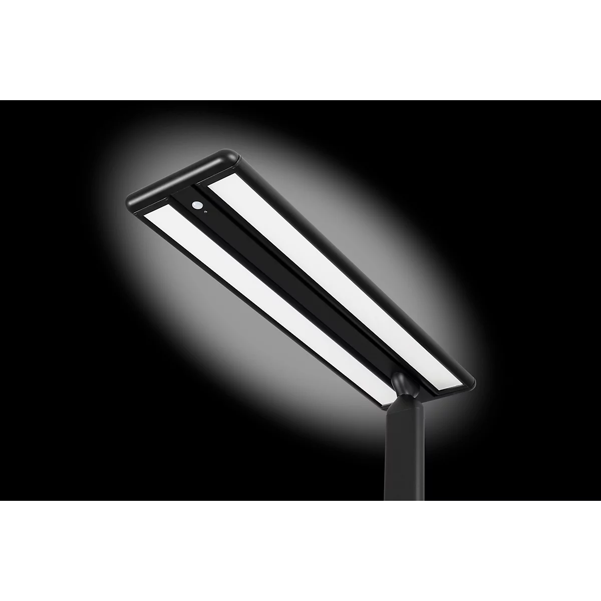 Lampadaire LED Hansa Larimar, réglable &amp; orientable, classe d'efficacité énergétique E, 81 lumens, 4000 K, H 1997 mm, noir