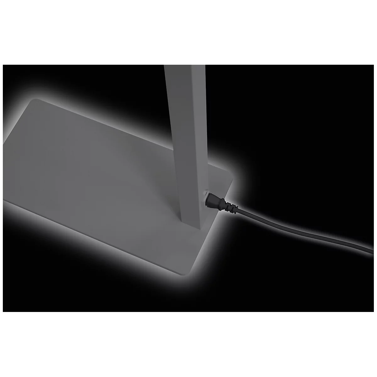 Lampadaire LED Jaspis, puissance 52 W, 5600 lm, 4000 K, intensité lumineuse variable, éclairage direct/indirect, anthracite