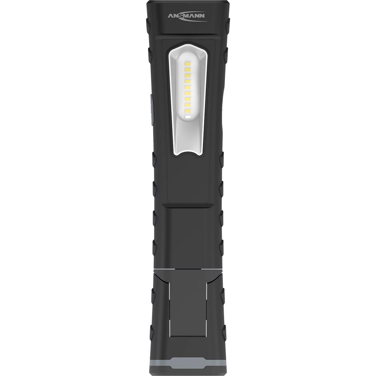 Lampe d'atelier LED WL1000R Ansmann - 1000 lm (lampe principale), 180 lm (lampe secondaire) - L 57,5 × P 37,5 × H 256 mm - noir