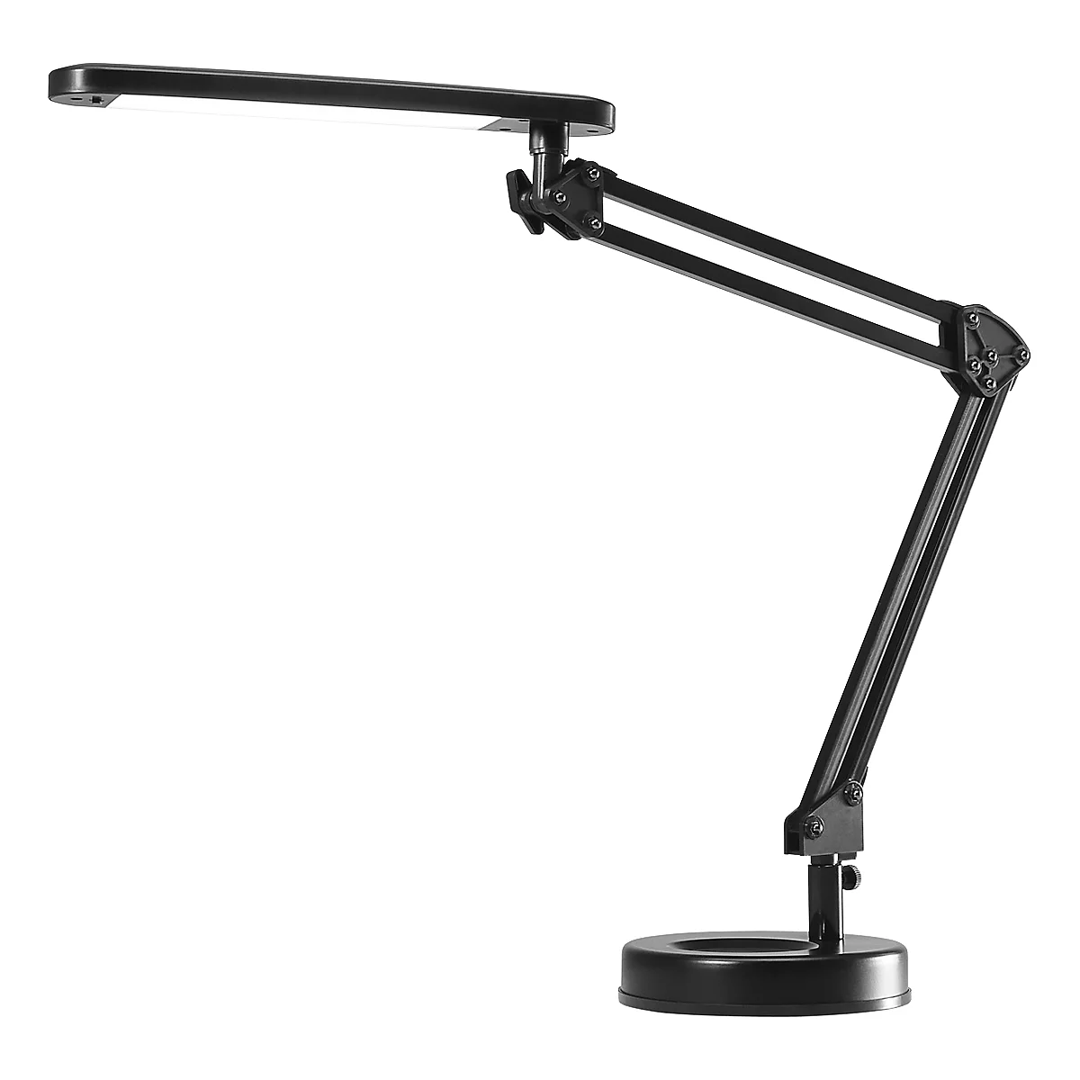 Lampe de bureau HANSA, Pied, noir