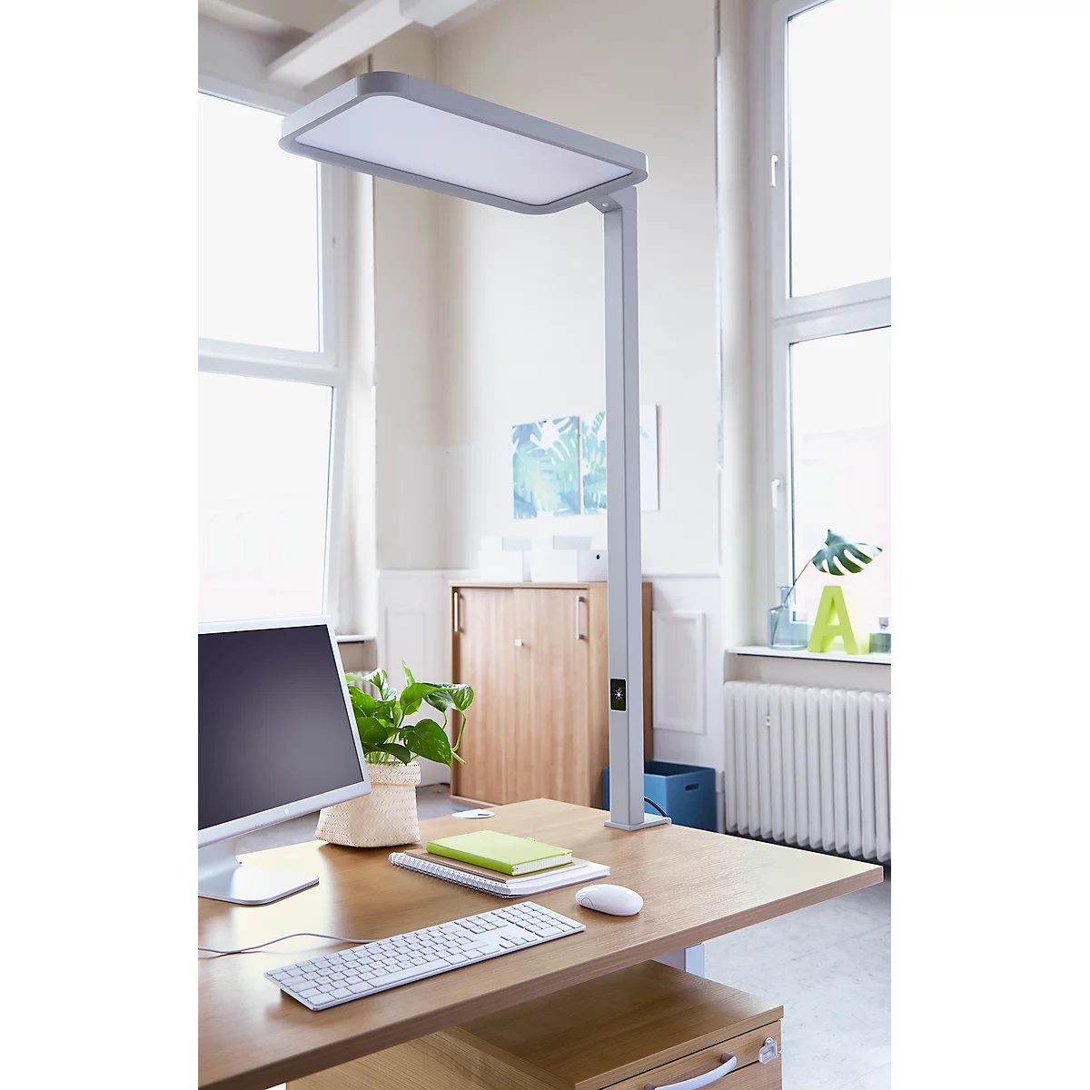 Unilux - Lampe de bureau Success 80 - lampe architecte - LED - noir