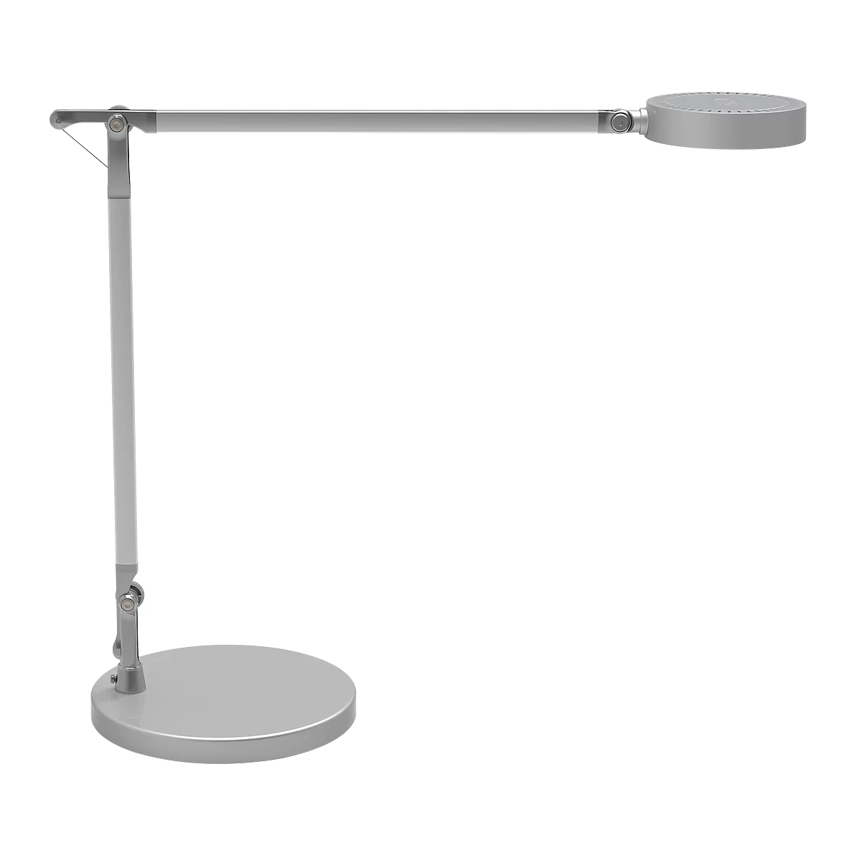 Lampe de bureau LED Maul MAULgrace, variateur tactile à 4 niveaux, avec bras double en aluminium, 300 lm