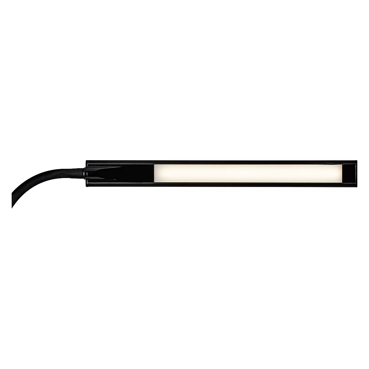 Lampe de bureau LED MAULpirro, puissance 7 W, variateur à 4 niveaux, 390 lm, orientable, noir