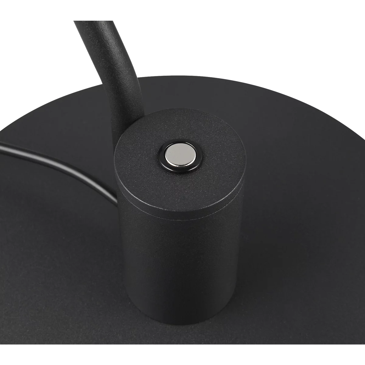 Lampe de bureau LED Trio Manduro, 6 W, 560 lm, 2700-6500 K, intensité lumineuse variable, réglable en hauteur, inclinable, L 580 x H 640 mm, métal et acrylique, noir