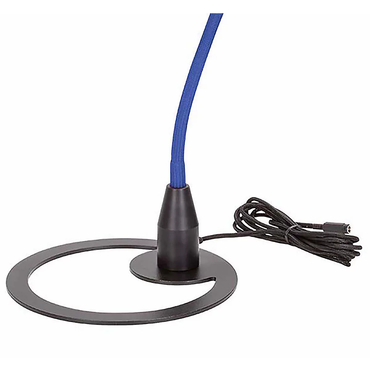 Lampe de table à LED Bauer &amp; Böcker Comet, 10 W, 960 lm, 2700-5500 K, à intensité variable, inclinable, commande gestuelle, L 750 mm, aluminium, noir-bleu